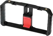 Angoily Smartphone Video Stabilizer Phone Rig for Filmmaking Vlogging Webcasting Compatible Cell Phones for Led Lights Microphones for