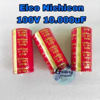 在飛比找蝦皮購物優惠-Merah Nichicon 電容器紅色 100v 1000