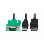 Eaton P778-006-DP EATON TRIPP LITE SERIES VGA TO DISPLAYPORT AND USB-A ADAPTER C