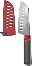 OXO Outdoor Santoku Knife with Protective Sheath, 14 cm / 5.5 inch Blade