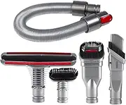 Hygieia Accessory Tool Kit for Dyson V6 Animal, Motorhead, Absolute & More Vacuum Cleaners - Quality Brushes & Nozzles for Dyson Attachments Kit