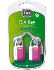 [Go Travel] TSA Key Padlocks Twin Pack in Assorted