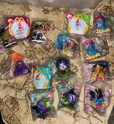 McDonald’s Happy Meal 1998 Halloween Ronald Birdie Grimace Hamburglar Monster 14