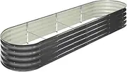 Livsip Galvanised Raised Garden Bed 320X80X42CM