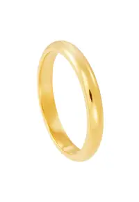 在飛比找ZALORA購物網優惠-HABIB 999/24K Yellow Gold Ring