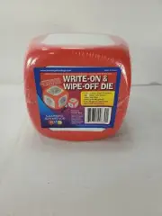Learning Advantage - Magnetic Write-On Wipe-Off Die Red