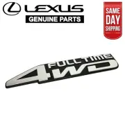 96 - 97 LEXUS LX450 REAR BACK DOOR HATCH 4WD EMBLEM FULL TIME NEW OEM (for: Lexus)