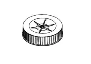 COLEMAN 1472A1181 Mach Wheel Blower, Bore Size: 1/2 Inch, Diameter: 9-1/16 Inch,