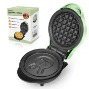 Mini Waffle Maker Electric waffle iron Nonstick One Side Waffle Pan One Side ...