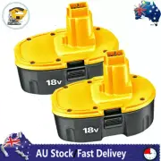 2X 18 Volt XRP 5500mAh Battery For Dewalt DC9096-2 DC9098 DC9099 DC9096 DW9096