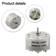 DC Motor Rf-500tb-12560 Motor 3v-12v For Alarm Incense Spray Machine Toys