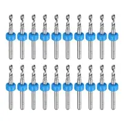 20pcs Micro PCB Drill Bits 2.7mm Tungsten Steel for CNC Engraving