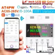 Wifi Energy Meter Power Consumption App Single Phase Meter Wattmeter Smart Home
