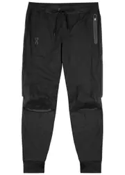 ON Shell and Stretch-jersey Running Trousers - Black - XL XL