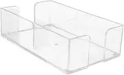 AUTSUPPL Large-Capacity Napkin Box Clear Acrylic Tissue Holder Rectangular Napkin Cover Household Tissue Dispenser