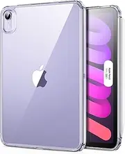 ESR for iPad mini 7 A17 Pro Case, iPad mini 7th/6th Gen Case (2024/2021), Slim, Light, Shock and Drop Protection, Yellowing Resistant, Hard Back, Supports Pencil Pro & Pencil(USB-C), Clear