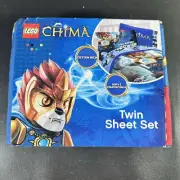 Lego Chima Twin Sheet 3 Piece Set Flat Sheet Fitted Sheet Standard Pillow Case