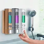 Wall Mounted Hand Sanitizer Dispenser 400ml Shampoo Dispenser Bottle Kitchen