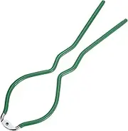 uxcell 1Pcs 10.8" x 3.1" Bottle Wrench Jar Opener Wrench Canning Jar Wrench Made of Plastic and Stainless Steel Green