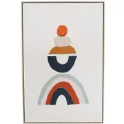 LVD Framed Canvas Modern 1 Home/Living Room Wall Decor 40x60cm Rectangle