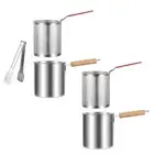 Deep Fryer Pot Multipurpose Deep Frying Pot for Chicken Japanese
