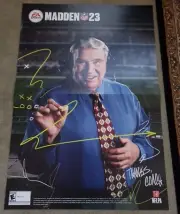 EA Sports Madden NFL 23 48" X 33" Video Game Poster Promo THICK Display XL Large