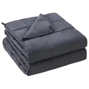yescool Weighted Blanket for Adults (18 lbs, 60" x 80", Grey) Cooling Heavy B...