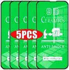 5x CLEAR Ceramic Screen Protectors for Samsung Galaxy A03, A03S, A23, F23 5G, M1
