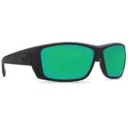 Costa Cat Cay Blackout Frame Sunglasses w/Green Mirror 580P 06S9024-90240661