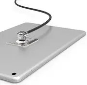 Maclocks CL15UTL Universal Tablet Lock Adhesive Security Plate with Security Slot & 6-Foot Cable Lock (Silver)