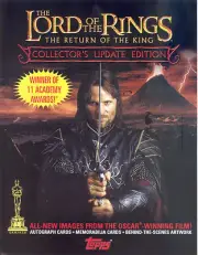 LORD OF THE RINGS RETURN THE KING UPDATE 2003 PROMO PROMOTIONAL SELL SALE SHEET