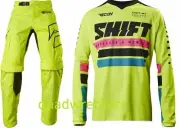 SHIFT RECON PHOENIX FLURO VMX RETRO JERSEY & PANT GEAR SET SIZE EXTRA LARGE 36