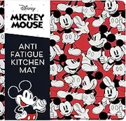 Disney Anti-Fatigue Kitchen Mats for Floor – Cushioned Kitchen Floor Mats with Non-Slip Backing – Water Resistant, Easy-to-Clean PVC Foam Mat – Mickey, Minnie, Stitch & Winnie The Pooh Designs