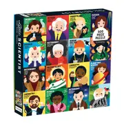 500pc Mudpuppy Kids/Children Jigsaw Puzzle Toy 51x51cm Little Scientist 8+