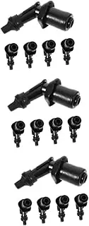 iplusmile 3sets Dirt Bike Spark Plug Cap Universal Fitment Heat-resistant Includes Boot Cap for Motorcycles 5pcs*3
