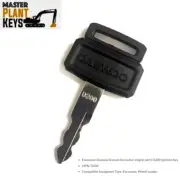 Daewoo Doosan D200 Genuine Master Plant Key for Excavators Diggers Dumpers