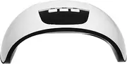 WOFASHPURET LED Gel Nail Lamp with Display Screen USB Rechargeable Manicure Light for Home Salon Use Sensor Timer Lightweight Curing Nail Dryer White