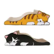 Orange/Tuxedo Double sided Cat Scratcher, Lounge, Stretch, FREE SHIPPING!!!