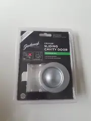 Gainsborough Matt Black Circular Passage Sliding Cavity Door Set Door Hardware