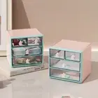 Drawer Style Storage Cabinet Stackable Cosmetics Box