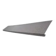 NEW Black Metal Mesh Gutter Guard Lock-In 3Ft Anti-Clogging for All Size Gutters