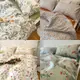 「COZY HOME」碎花床包 清新花草單人床包 雙人床包 加大床包 北歐IKEA風床包組 純棉裸睡床包 被套 枕頭套