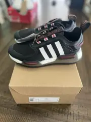 Adidas Originals NMD_V3 J Black White Red GY4287 Men's or Youth Size 4.5 NEW