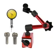 Shockproof Waterproof Leverage Dial Indicator and Mini Flexible Magnetic Base Holder Bracket Tool Ki 1