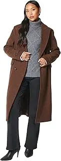 [Principles] Womens/Ladies Faux Wool Double-Breasted Trench Coat
