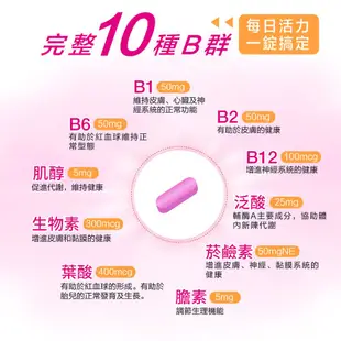 Lovita愛維他 女性長效緩釋型B群 素食30錠