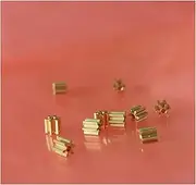 Motor Gear, Motor Brass Pinion Gear Motor Gear, Brass Pinion Gear,10pcs Brass Pinions 0.4M 6T 0.98MM 1MM Copper Gear Bore Gears G-S (Hole Diameter : 0.98mm)