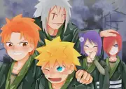 Anime naruto konan uzumaki nagato yahiko Playmat Gaming Mat