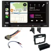 DUAL 7" Apple Carplay bluetooth Receiver Stereo + Kit for 2012-2016 Honda CR-V (for: Honda)