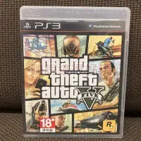 在飛比找Yahoo!奇摩拍賣優惠-無刮 附地圖海報 PS3 GTA5 中文版 GTA 5 正版